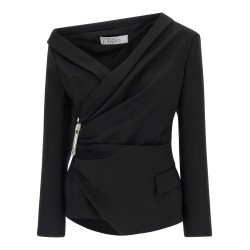 Asymmetrical blazer