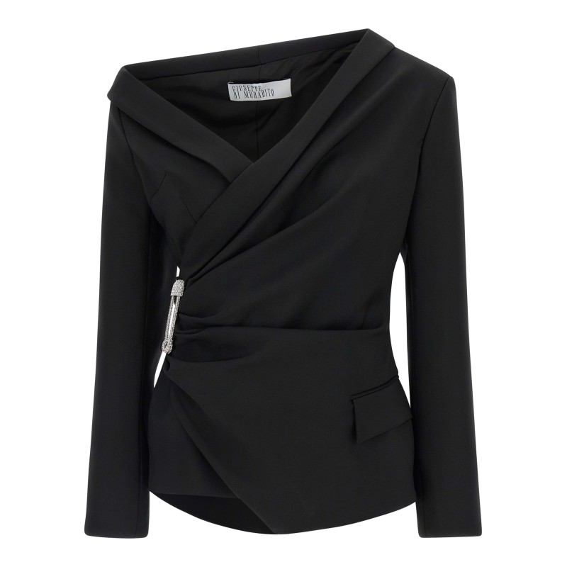 Asymmetrical blazer