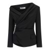 Asymmetrical blazer