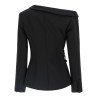Asymmetrical blazer