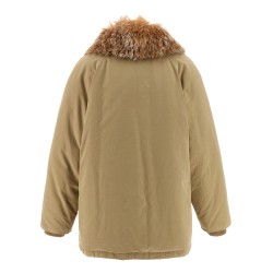 Fur collar jacket