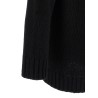 Macramé insert sweater