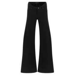 Curved waist jeans