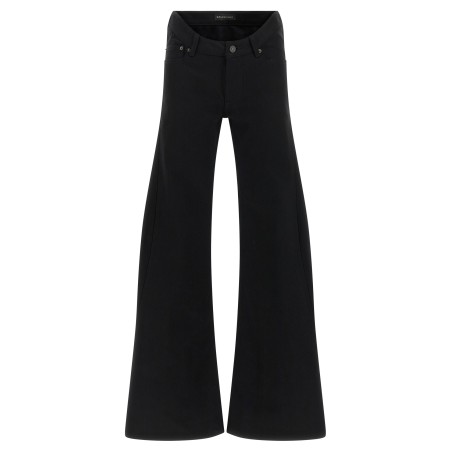 Curved waist jeans