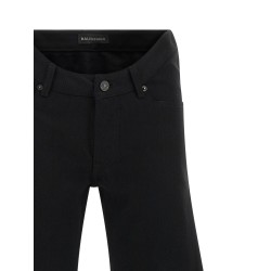 Curved waist jeans