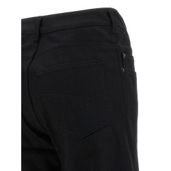 Curved waist jeans