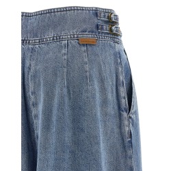 'Denim Culotte' jeans
