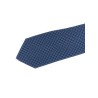 Patterned silk tie