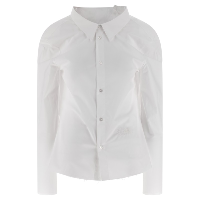 'Numeric signature MM6' embroidered shirt