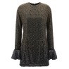 'Beaded Ls Mini' dress