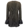 'Beaded Ls Mini' dress