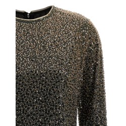 'Beaded Ls Mini' dress