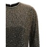 'Beaded Ls Mini' dress