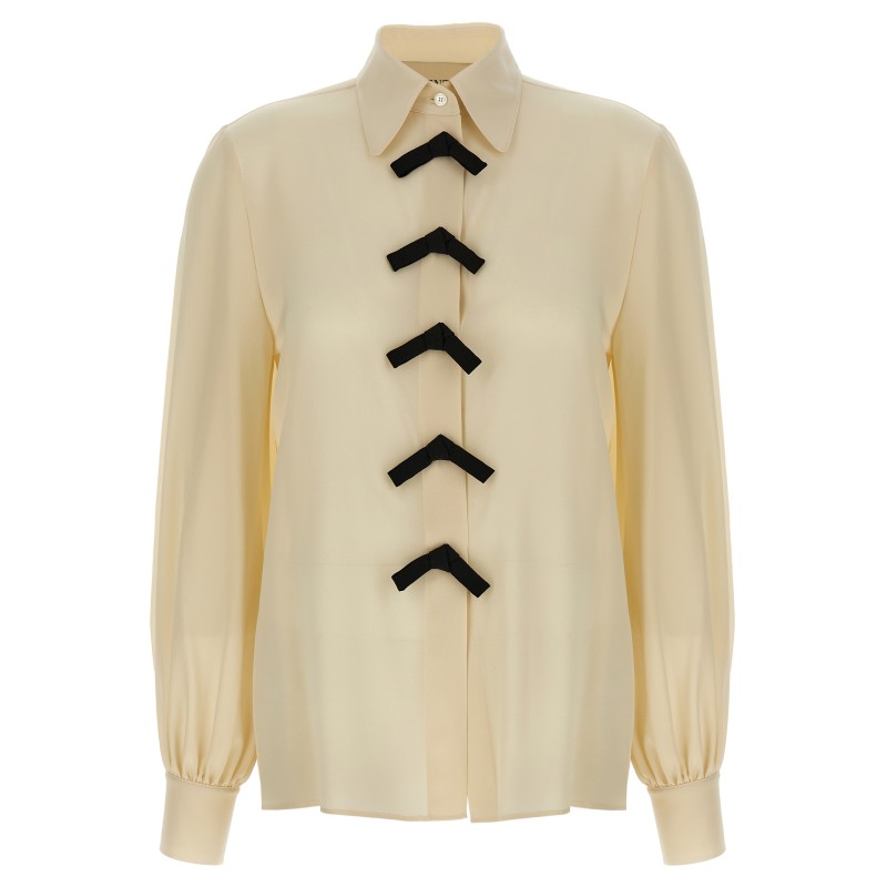 Valentino Garavani bow shirt