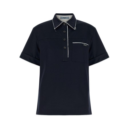 Double-layer polo shirt