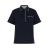 Double-layer polo shirt
