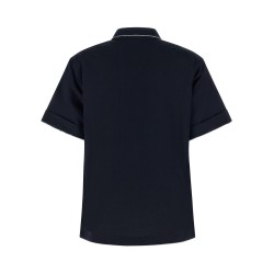 Double-layer polo shirt
