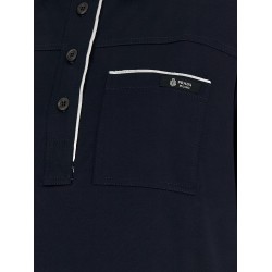 Double-layer polo shirt