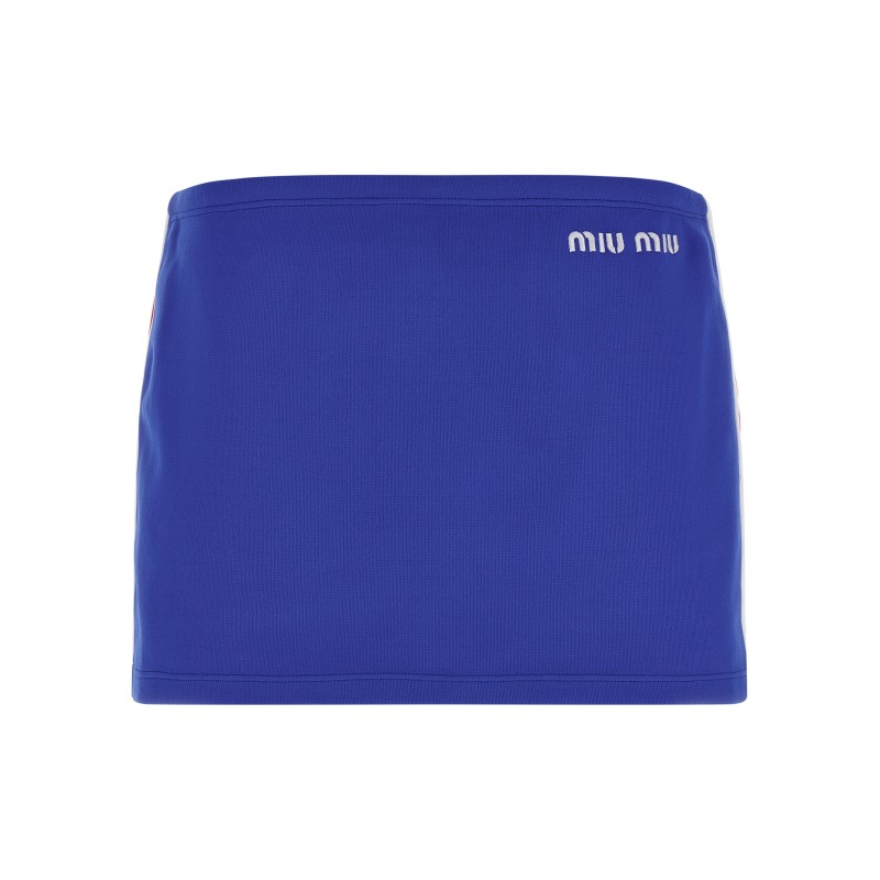 Logo embroidery skirt