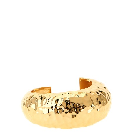 'Hammered Gold Cuff' bracelet