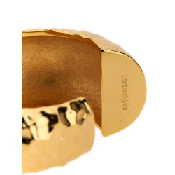 'Hammered Gold Cuff' bracelet