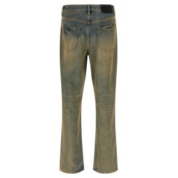 'P011 Dirty Oil Repair' jeans