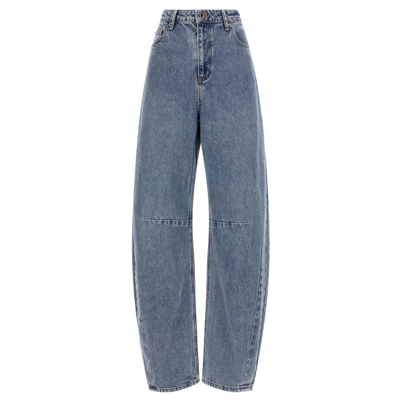 'Blue Barrel Leg' jeans