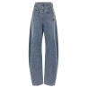 'Blue Barrel Leg' jeans