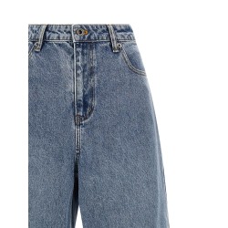 'Blue Barrel Leg' jeans
