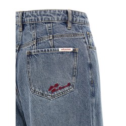 'Blue Barrel Leg' jeans