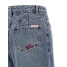 'Blue Barrel Leg' jeans