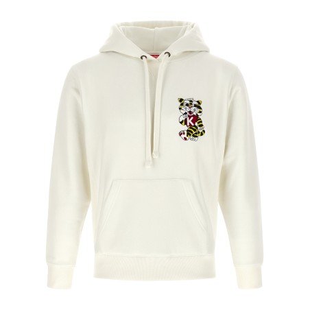'Wild Tiger Embroidered' hoodie