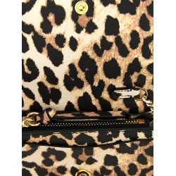 'Leopard' print card holder