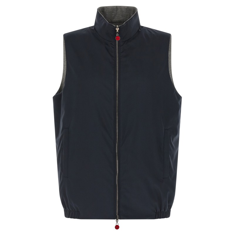 Double face nylon vest