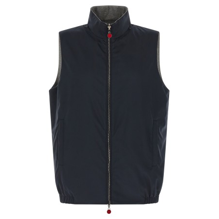 Double face nylon vest