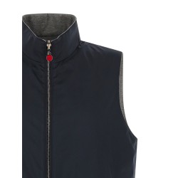 Double face nylon vest