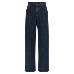 'FF' padded jeans