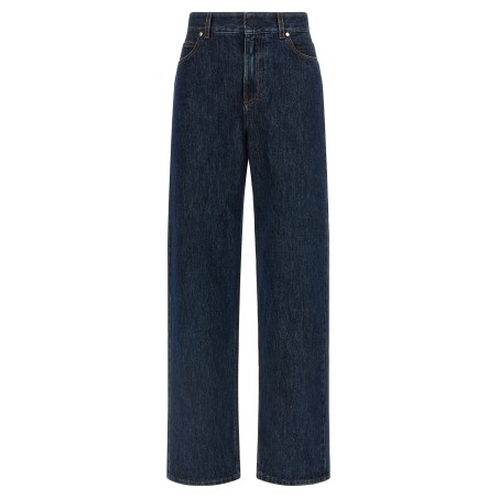 'FF' padded jeans