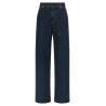 'FF' padded jeans