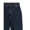 'FF' padded jeans