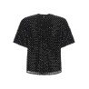 'Beaded Oversize' top