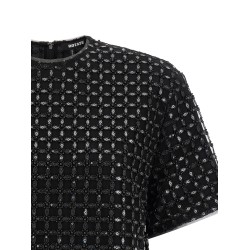 'Beaded Oversize' top