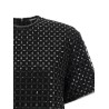 'Beaded Oversize' top