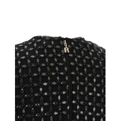 'Beaded Oversize' top