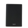 Hammered leather passport holder