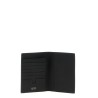 Hammered leather passport holder