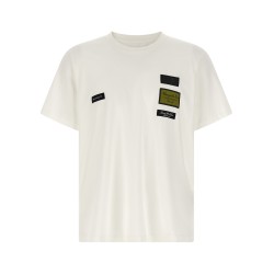 'etichette' patch t-shirt