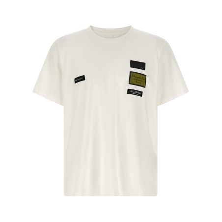 'etichette' patch t-shirt