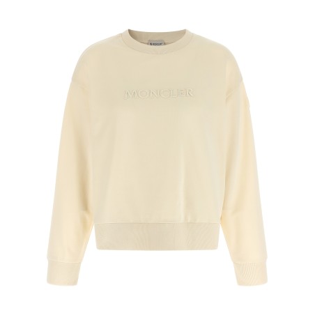 Logo embroidery sweatshirt