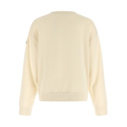 Logo embroidery sweatshirt